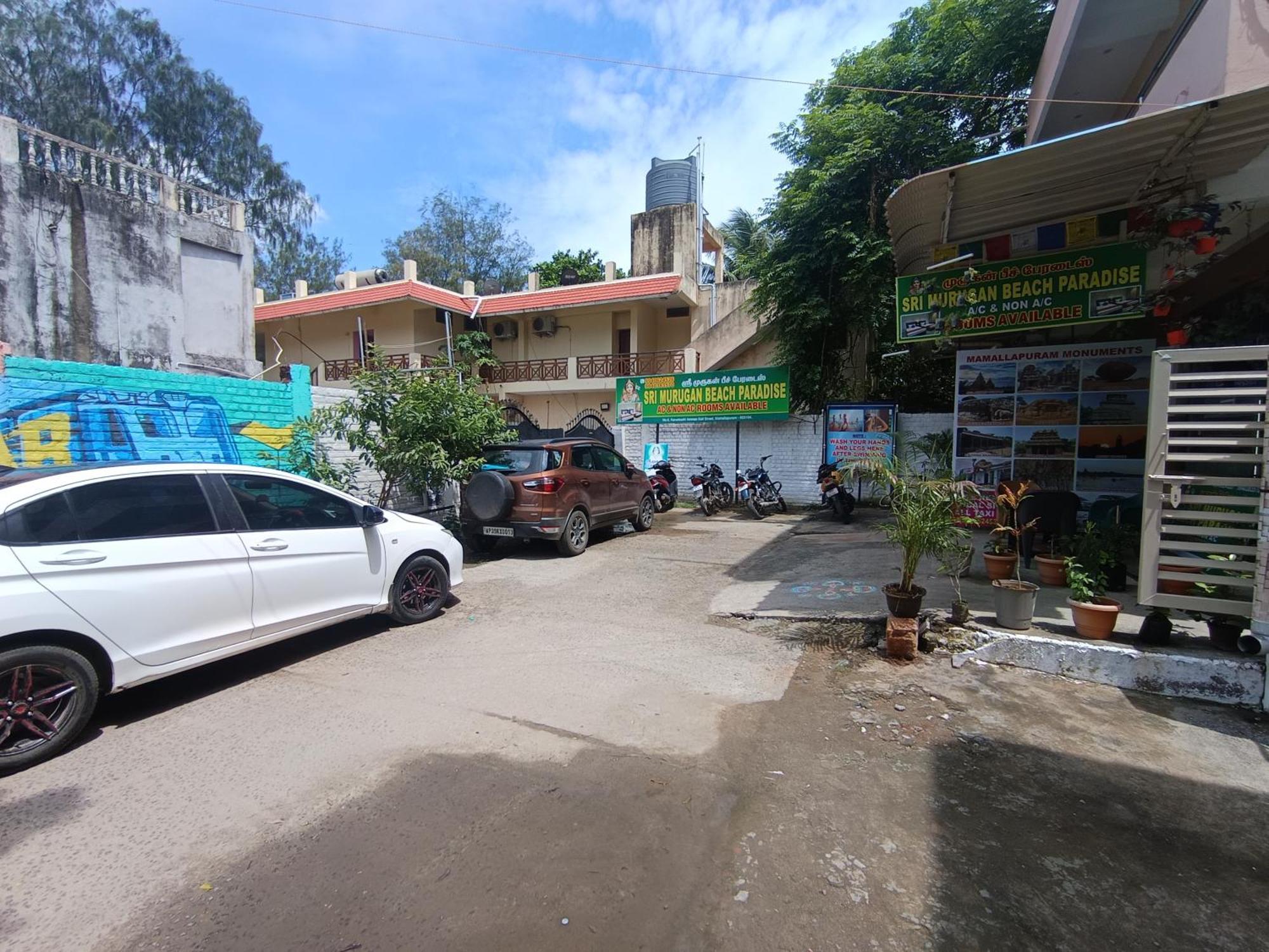Sri Murugan Beach Paradise Hotel マハーバリプラム エクステリア 写真